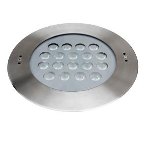 Rgbw Underwater LED Lights Recessed Type , 72W Dmx Pool Light 2 Years Warranty