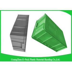 Large Standard Warehouse Plastic Euro Stacking Containers 800*600*340mm