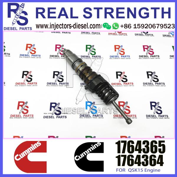1764365 Genuine Diesel QSX15 Engine Common Rail Fuel Injector 1521978 570016 4954646 4076963 For Scania