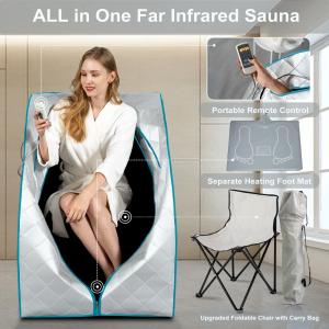 Wholesale Full Body Healthy Care Body Slimming Portable Infrared Sauna One Person from china suppliers