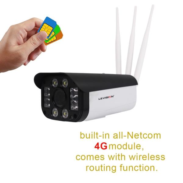 2020 Waterproof IP67 Solar Powered Battery Security Camera Wireless PIR