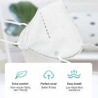 4 Layers Disposable Respirator Mask , Hypoallergenic Disposable Medical Face