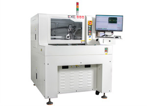 Quality Fully Automated PCB Depaneling Machine Double Worktable Structure for sale