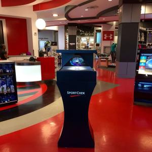 Professional Hologram Pyramid Hologram Showcase 3D Holographic Projector