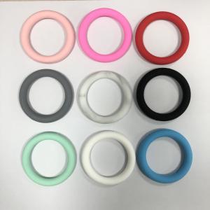 China Wholesale PISSEN Silicone focal o  ring Beads for DIY keychains on sale