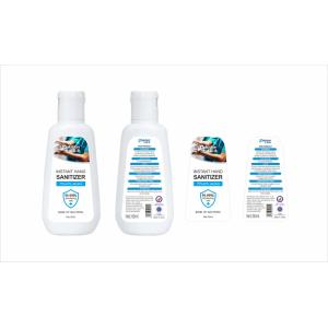 China Transparent Color Antiseptic Hand Gel Liquid Form Non Toxic Ingredient  Small on sale