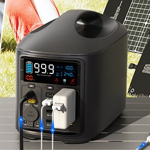 OEM Car Lithium Portable Power Station 600w 12V 10A