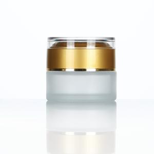 Spray Cap Frosted 120ml 50g Cosmetic Glass Bottles