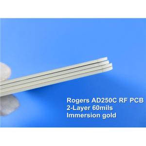 AD250C 1.524mm High Frequency PCB With Black Solder Mask
