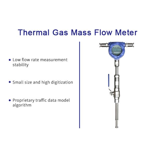 DN400 split Compressed air IP65 Thermal Mass Flow Meter