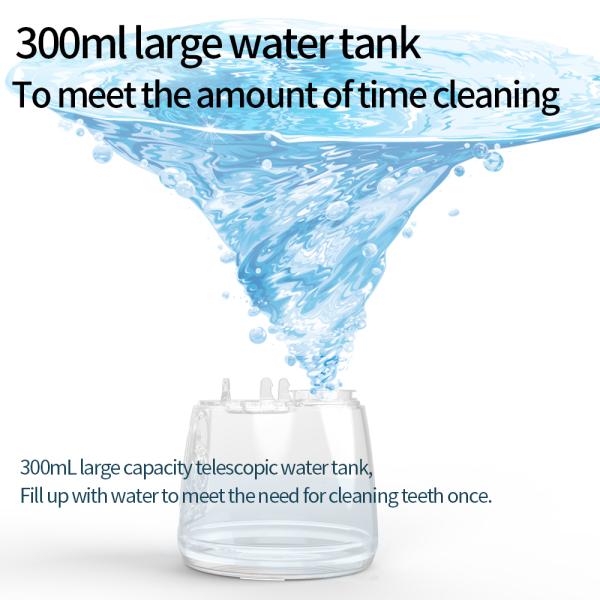 IPX7 Waterproof Water Flosser For Braces Rechargeable Household