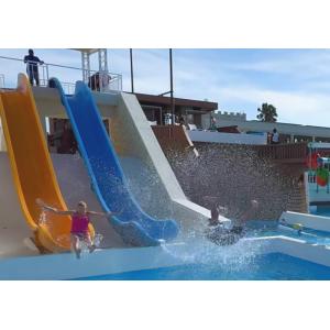 Flying Style Fiberglass Swimming Pool Water Slide with 5m Height 0.85m Width and
