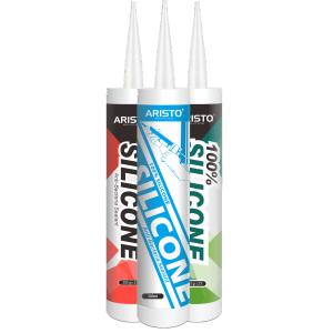 Multi Purpose Acetic Curing Silicone Multi Colors One Component Easy To Apply