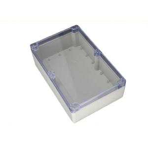 China Sealed 263*182*60mm Ip65 Plastic Enclosures With Clear Lid on sale