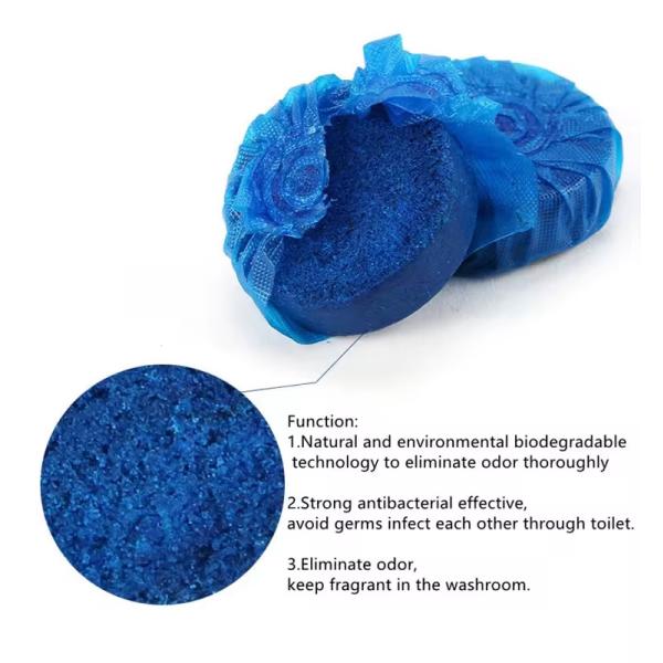 Solid Bathroom Cleaning Tablets Automatically Cleaning Deodorant And Smell Removing