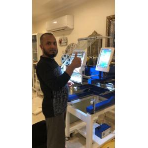 Low price high speed single head cap tshirt flat 3d embroidery machine 10 year