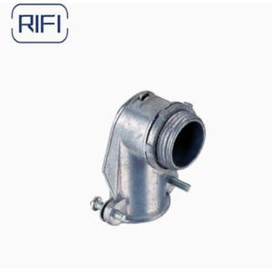 3/4 Inch Zinc Die Cast Flex Conduit To Box Straight Squeeze Connector Zinc