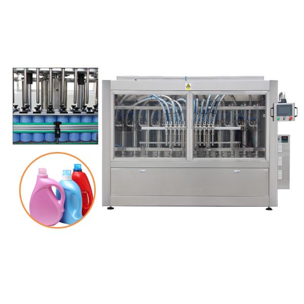 Quality Automatic Linear Plastic Pet Spray Bottle Chemical Liquid Piston Pump Filling Machine with PLC Control for sale