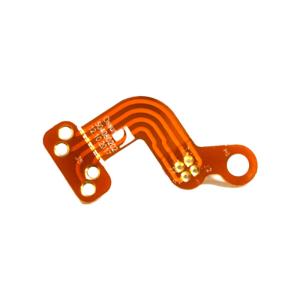 2 Layer Flexible Printed Circuit PCB EING 0.12mm Thin Flexible PCB With PI And
