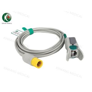 PC08/PC04/PC12 SpO2 Adapter Cable with DB9 9Pin Plug Style and Metal Connector Material