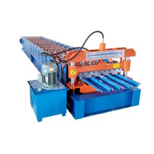 IBR 686 Roofing Cold Plate Panel Sheet Metal Roll Forming Machines For Africa