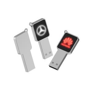 High Speed USB Flash Drive With Metal/Plastic Body LED Light Shine When Working