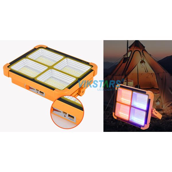 Camping Lighting Multifunction Solar Chargeable Light With USB Port