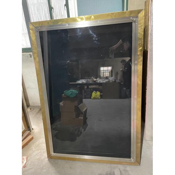 Wall Mounted Shielded Window Silver Aluminum 40dB Radiation Shielding Windows