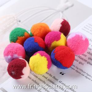 Wholesale Wholesale Colorful DIY Multicolored Pom Pom Ball For Costume Christmas Decoration from china suppliers
