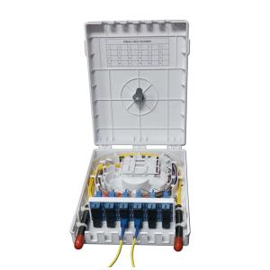 IP22 ABS 1*8 PLC 24cores FTTH Fiber Optic Terminal Box