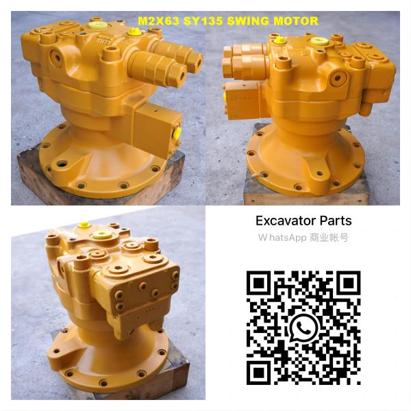SY135 Sany Excavator Slewing Gear Box Swing Motor M2X63CHB M2X63