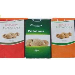 Bopp Laminated 10Kg Rice Sack Bag Double Stitched