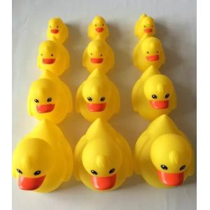 Yellow Floating Carnival Baby Rubber Duck Water Resistant With Magnecti