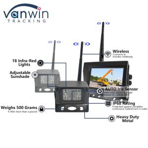 7 Inch AHD Digital Wireless Rearview System Truck Reverse Camera Wireless TFT