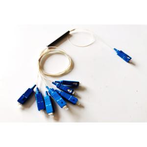 Fiber Cable Splitter 1X8 SC UPC good Channel Uniformity High Return Loss