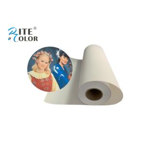 UV Latex Media Inkjet Printing 360gsm Matte Cotton Canvas Stretchable 3 Inch