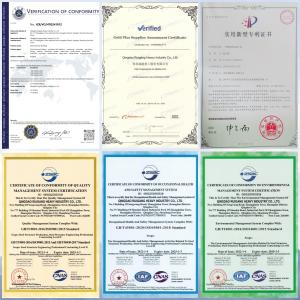 Qingdao Ruigang Steel Structure Co., Ltd. Certifications