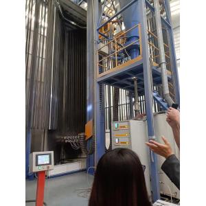 Wholesale PP Spray Booth Vertical Powder Coating Line For Aluminium Alloy Profiles from china suppliers