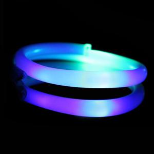 Multi-Color Toggle Switch LED Tube Bracelet For Concert, Carnivals, Sporting