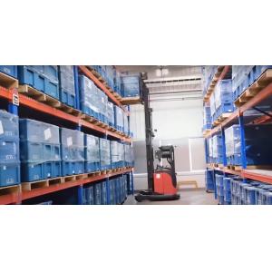WCS Control Pallet Forklift AGV Material Handling Warehouse Picking And Loading