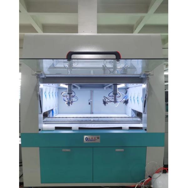 Quality 1100mm *410mm *1100mm Automatic Spray Coating Machine with 1.0-1.5mm Spray Gun Diameter for sale