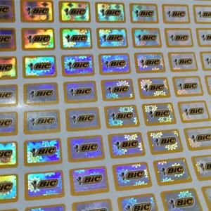 Round Shape Security Hologram Stickers , Genuine Hologram Stickers