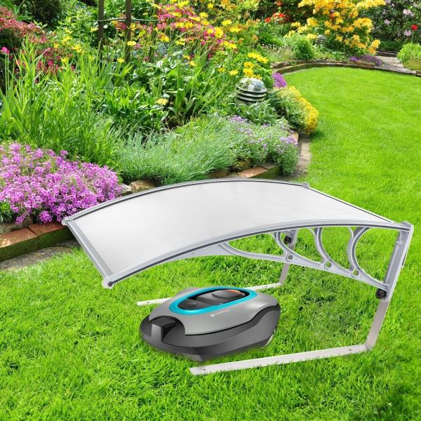 Quality Foldable Polycarbonate 77x103cm Robot Mower Garage for sale