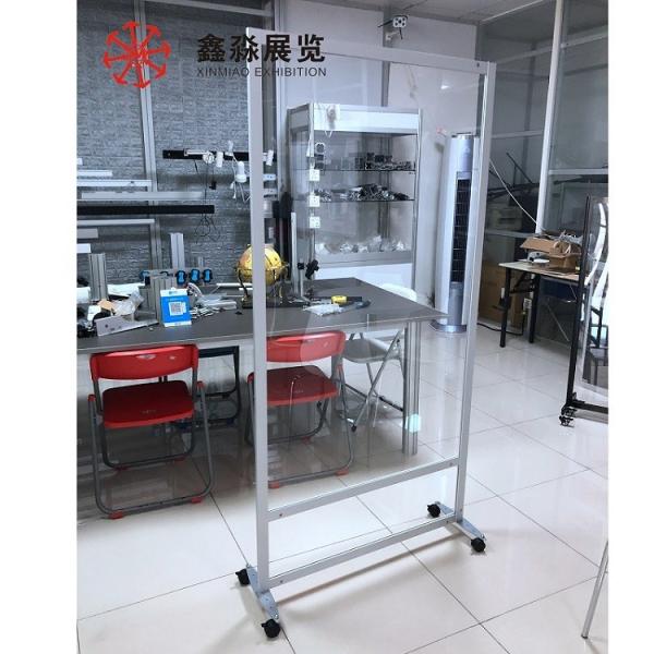 Office Aluminum Clear Acrylic Moving Partition Wall Room Dividers Partitions