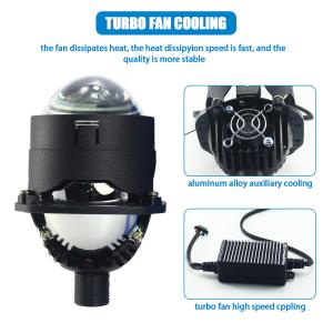 Bi Projector Auto High 2.5 Inch Bi-Led 16000Lm 5500K 150W Car Bi Led Light