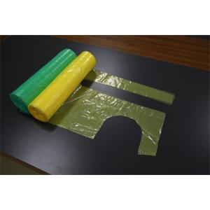 Oil Proof Disposable Poly Aprons Without Sleeves Embossed / Smooth Surface