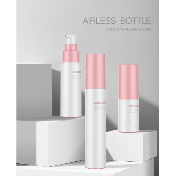 Custom PP 1 Oz Airless Pump Bottle Empty Foundation Bottle With Pump