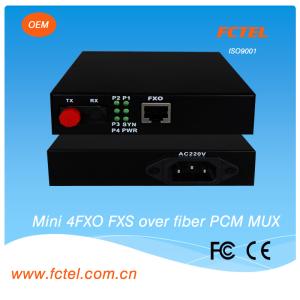 Wholesale FXO and FXS port, EM2/4 audio Low consumption with 1+1 power 8 ports Fiber Telephone Converter from china suppliers