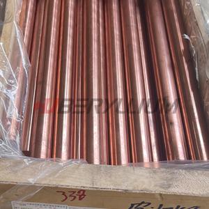 DIN 2.1293 Chromium Zirconium Copper Round Bars For Resistance Welding