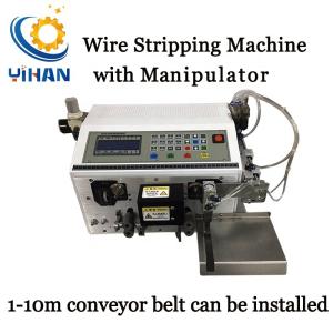 Online Support 160mm Width Automatic Wire Cutting Stripping Terminal Crimping